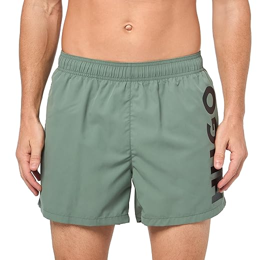 Calções de banho Calção de banho com logotipo quadrado, HUGO, Masculino