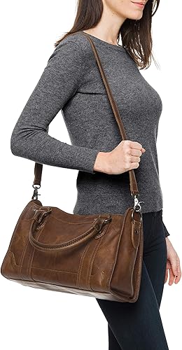 Miniatura 6 de Frye Melissa - Bolso de cuero con cremallera, Marrón