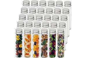 30 Piece Empty Plastic Candy Cane Tubes