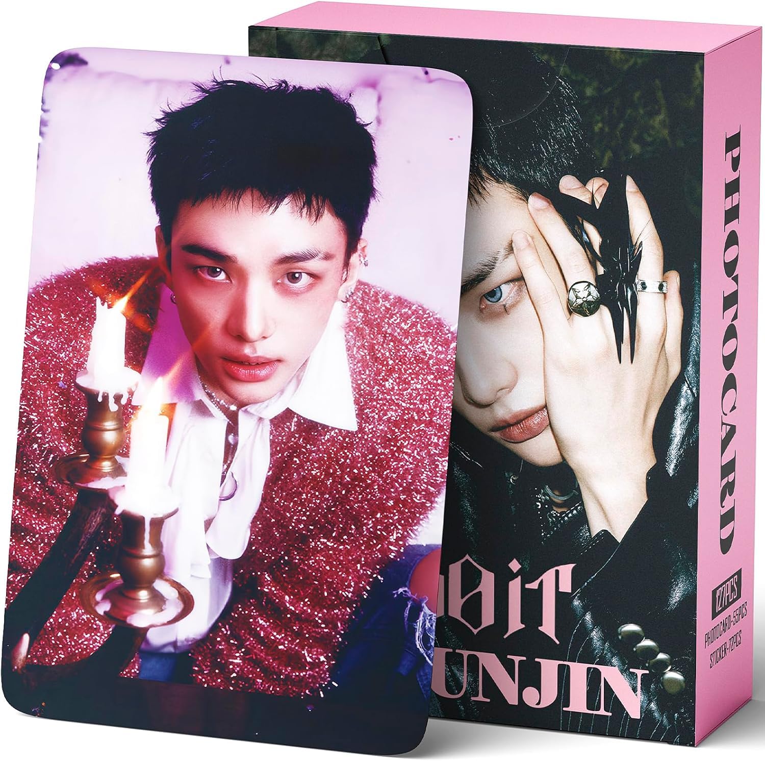 Yuto Stray Kids Album do it Photocards 127 PCS DO IT Photo Cards Album do it Photocards lomo Card Gift Lomo Cards Merch for Boys and Girls (HYUNJIN)