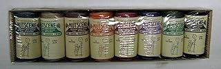 Bosmere K811 Nutscene Mini Spools of Twine, 8 Assorted Colors in Gift Bo...