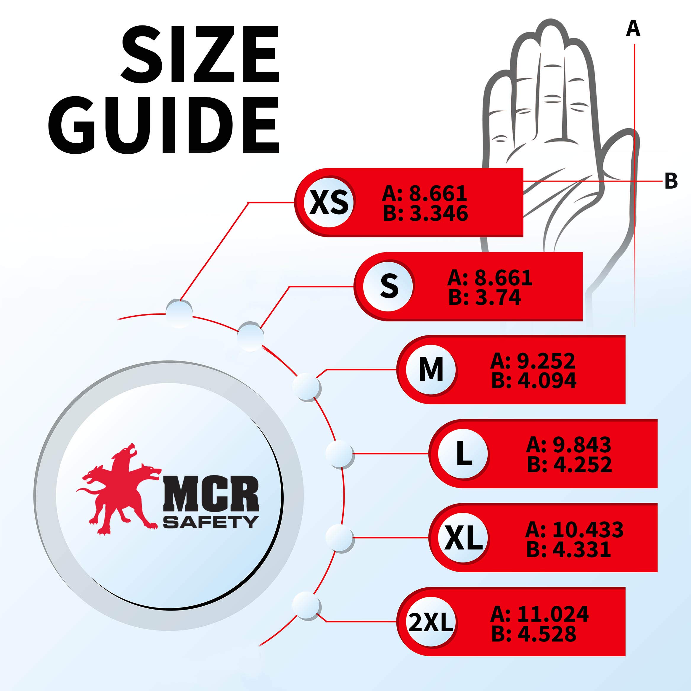 Amazon.com: MCR Safety Gloves N96793L Ninja BNF Work Gloves