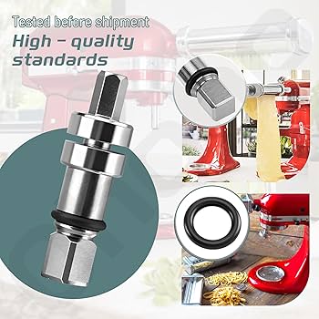 Amazon.com: Pasta Attachment Shear Shaft Coupler by Ohoho