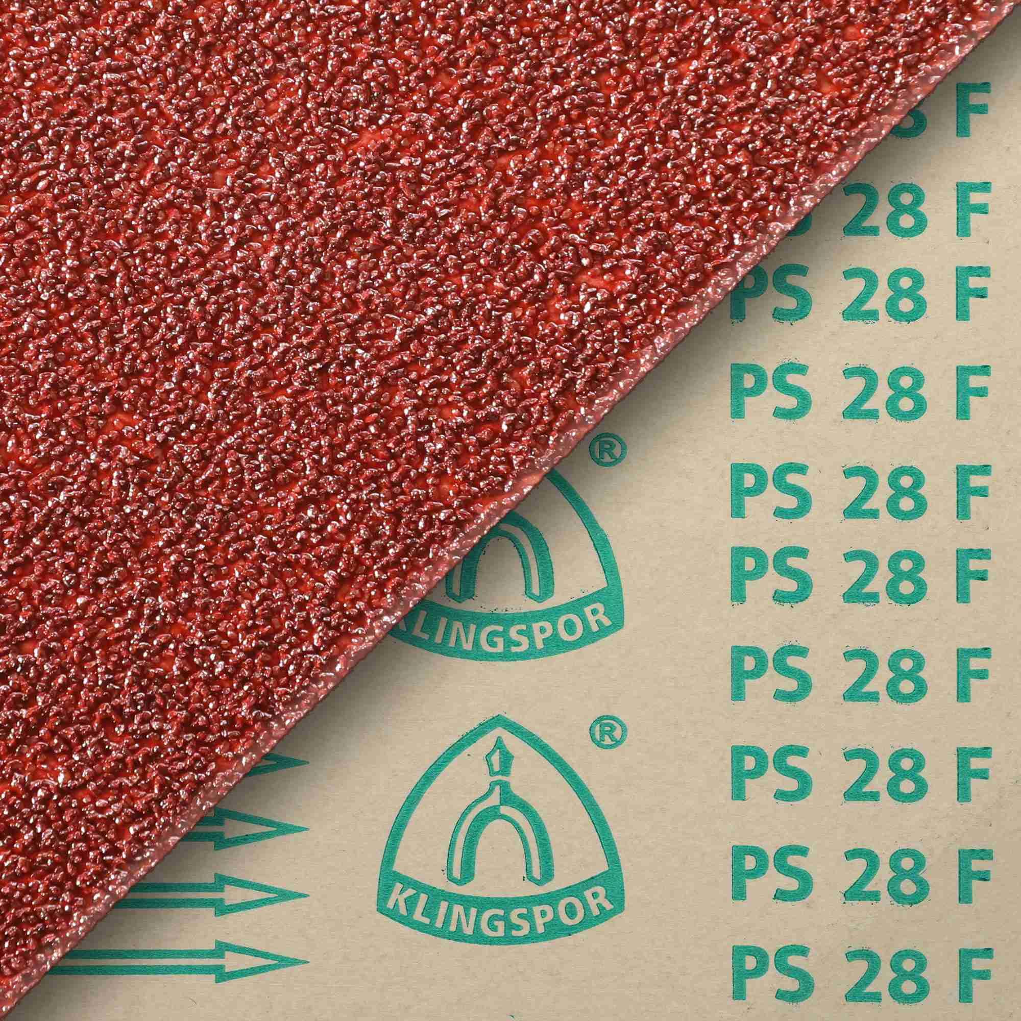 PS 28 F - Bandas de lija (100 x 1000 mm, grano/grano a elegir: 40 (15 bandas)