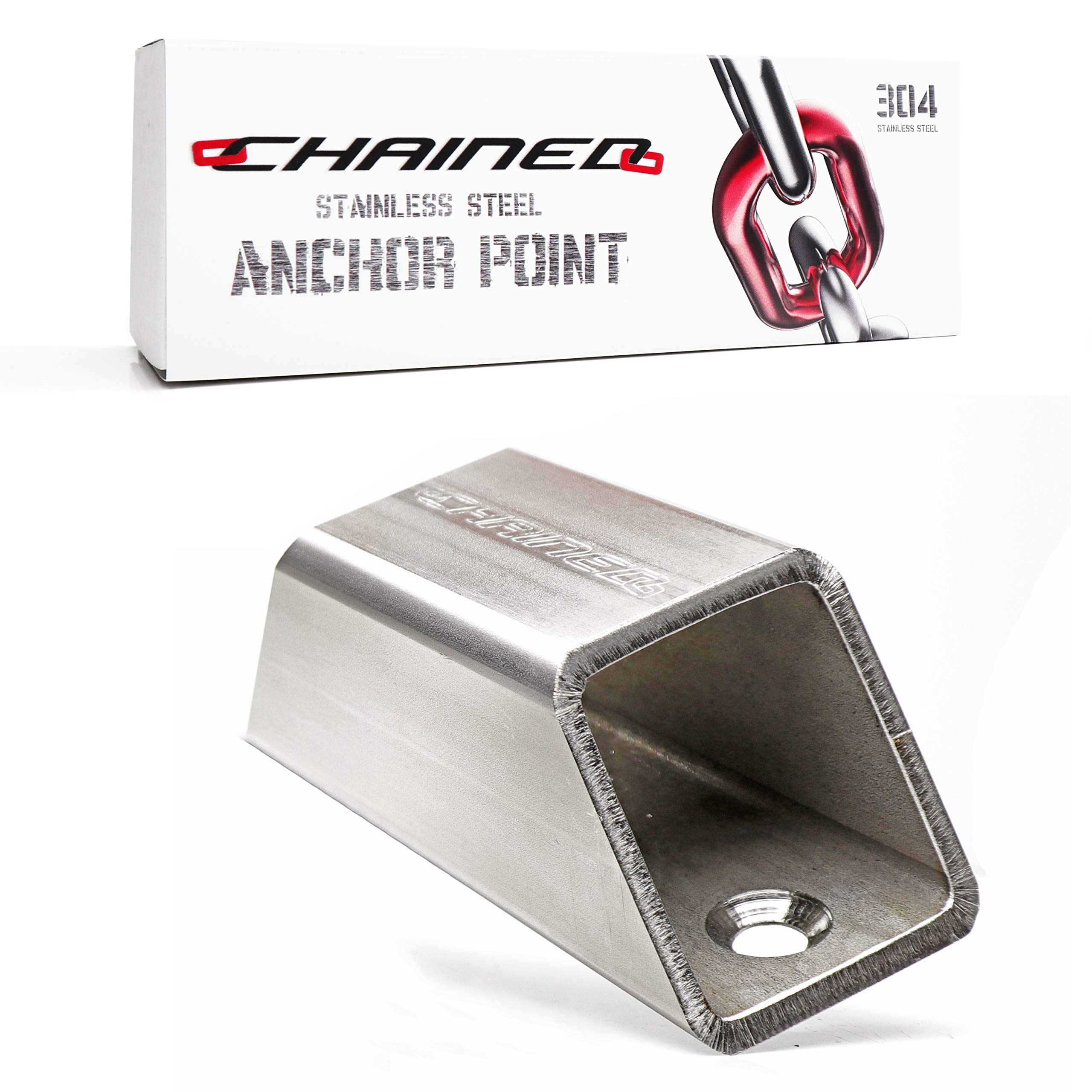 Buy CHAINED 12 Stainless Steel, No Weak Points, Ground Anchor, Wall