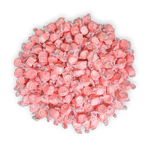 Miniatura 64 de Caramelos masticables clásicos con sabor a fruta picante de mandarina y agua salada de alta calidad, bolsa de 1 libra, más de 60 piezas envueltas