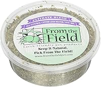 From The Field Ultimate Blend Catnip & Silver Vine - Premium USA-Grown, Potent for Toys & Play, Safe Resealable 1oz Tub for Cats & Kittens