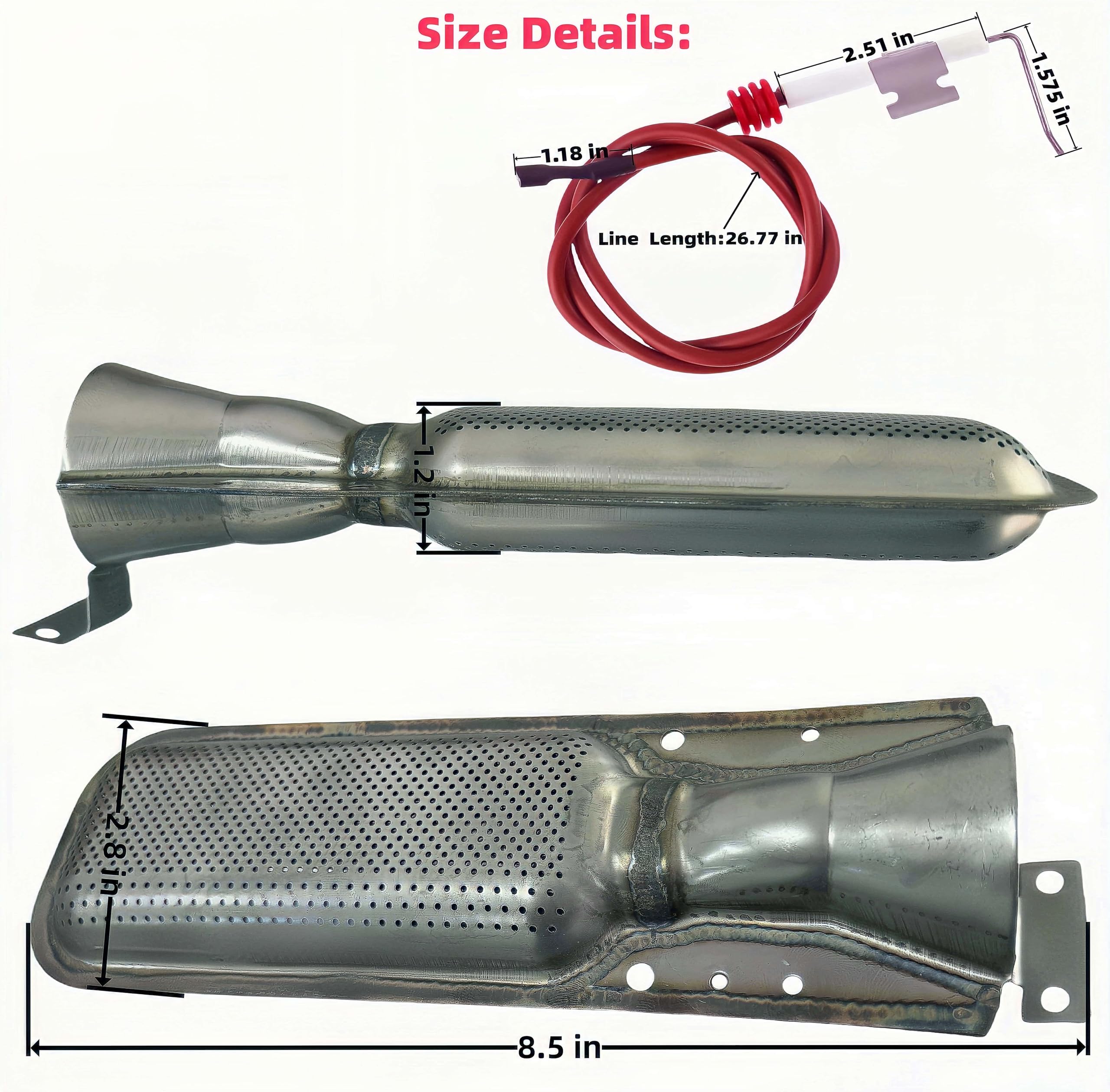 INSTRUCTOR SELECTOR 鮎 AL 硬中硬90-86 8.6m鮎竿 Amazon.com: Viefow 232286 RV Furnace Burner Kit with Igniter for