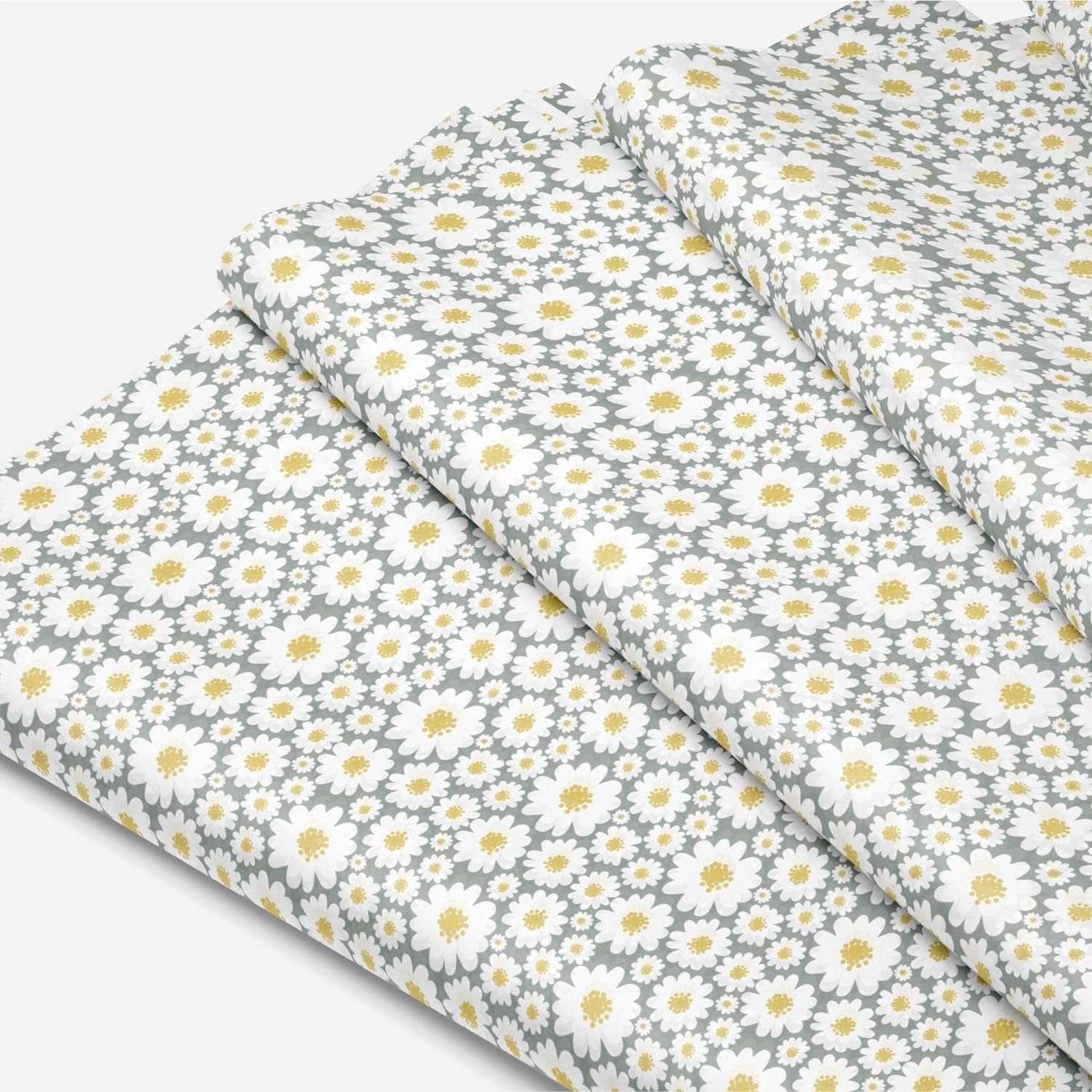 Package Mint Seidenpapier mit Blumenmuster für Geschenkverpackungen, 50,8 x 76,2 cm, bunt, dekorativ, Gänseblümchen-Druck, Seidenpapier für Geschenktüten, Verpackungen und kleine Unternehmen