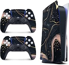 TACKY DESIGN PS5 Skin Paint Smear Skin for Playstation 5 skin Console and 2 controller skin, PS5 cover Vinyl 3M Decal Stickers Full wrap Cover (Disk Edition)