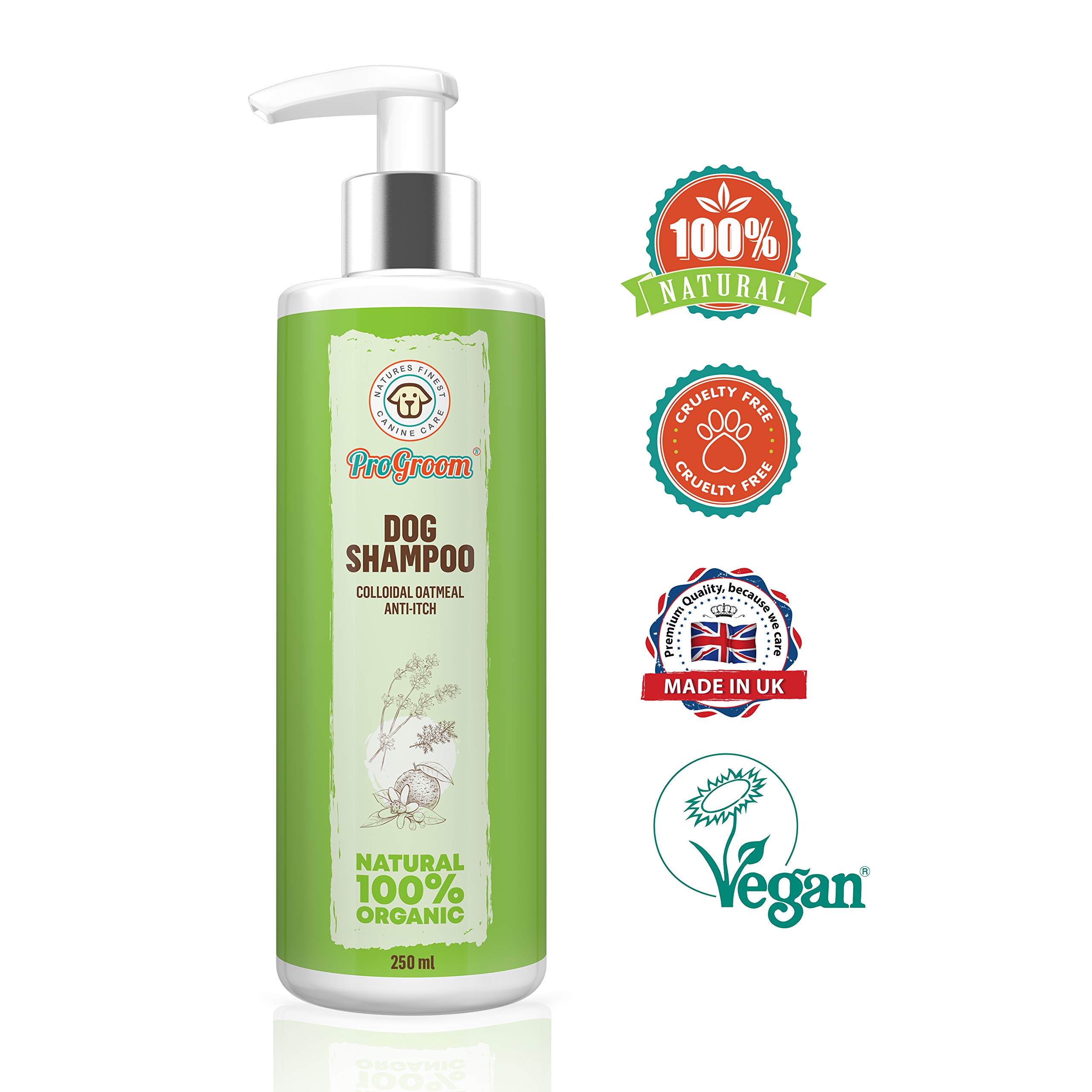 progroom dog shampoo