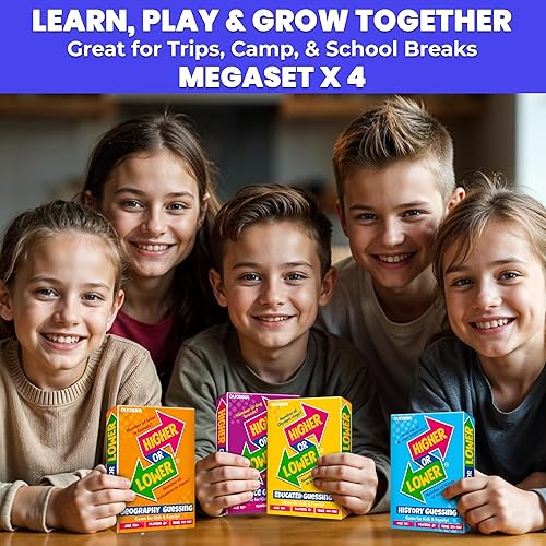 Vista 2 de QUOKKA Juegos de mesa de trivia para niños y adultos V2.0 - Juego de cartas de mesa para noche familiar 4xSet para adivinar preguntas divertidas