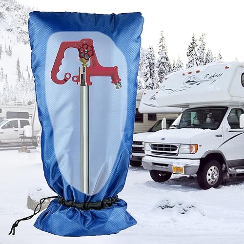 Miniatura 5 de Cubierta extendida para grifo de exterior para parque de caravanas, aislamiento Thinsulate 3M, protector de congelación para invierno y verano, 35