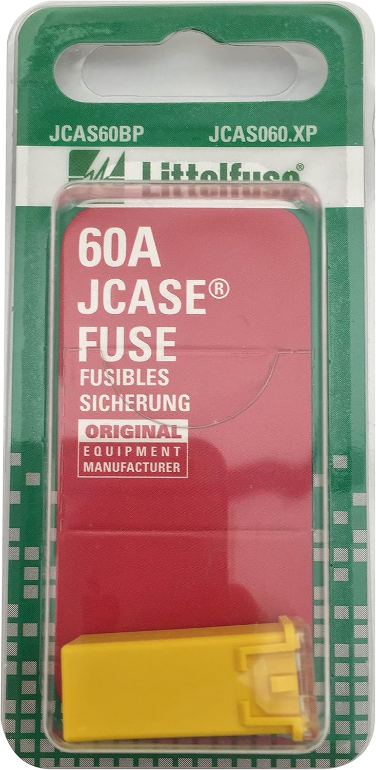 Littelfuse JCAS060.XP JCASE 32 Volt 60 Amp Fuse, (Pack of 5)
