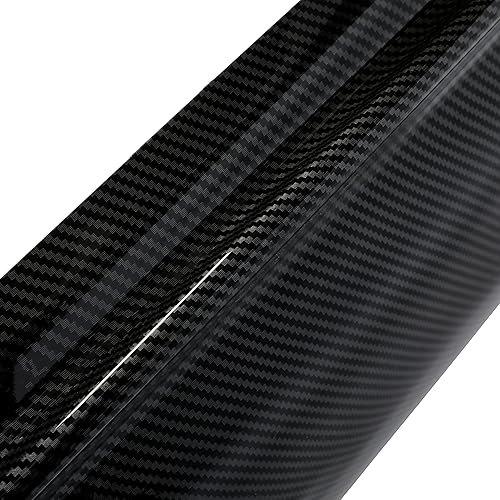 Miniatura 4 de KUAFU Difusor trasero compatible con BMW E46 M3 Coupé convertible 2 puertas estilo CSL impresión de fibra de carbono 2 tonos parachoques trasero