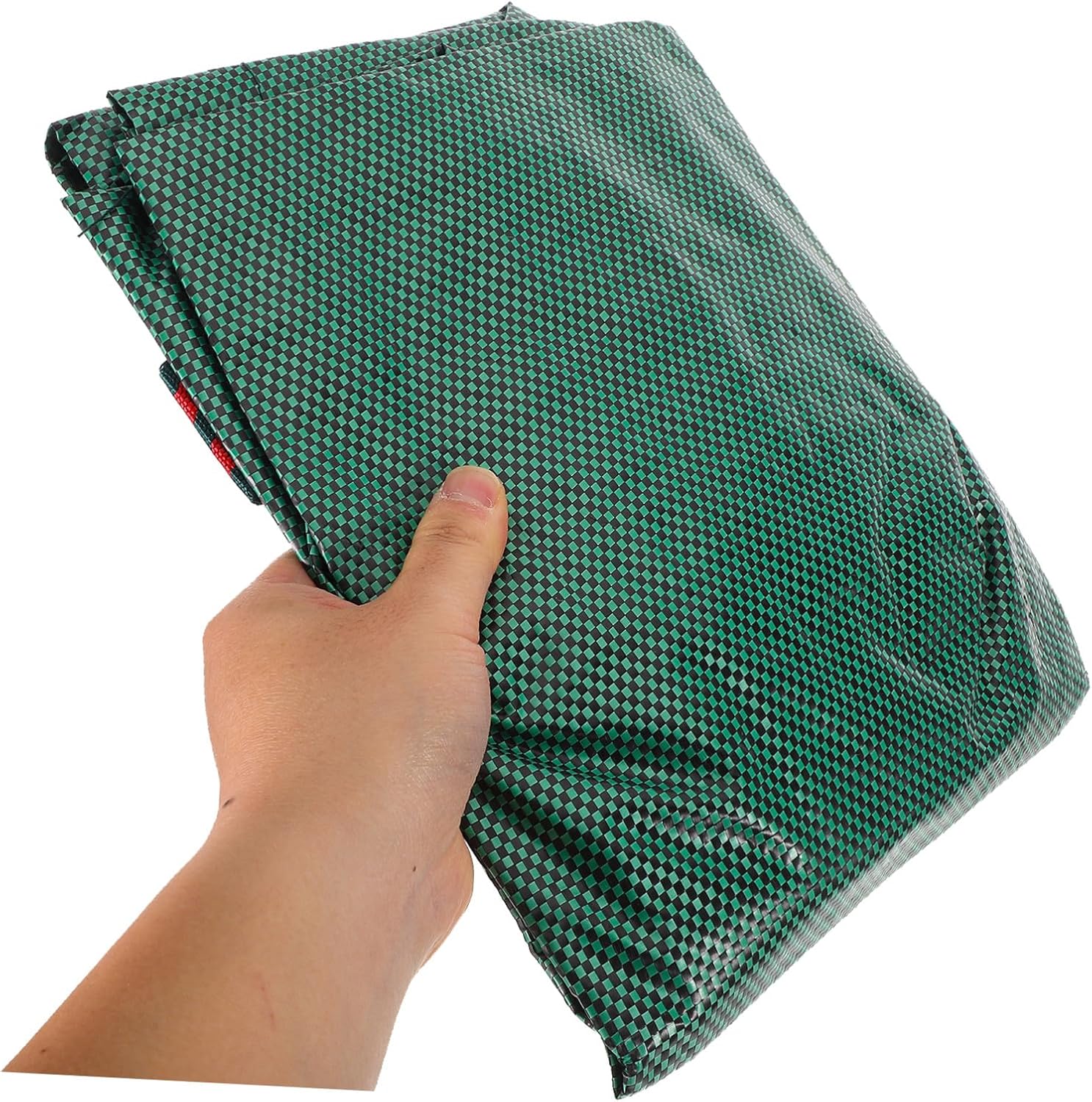Reusable Garden Waste Bags Foldable Leaf Collection Bag with Handles High Capacity Lawn Debris Storage Container