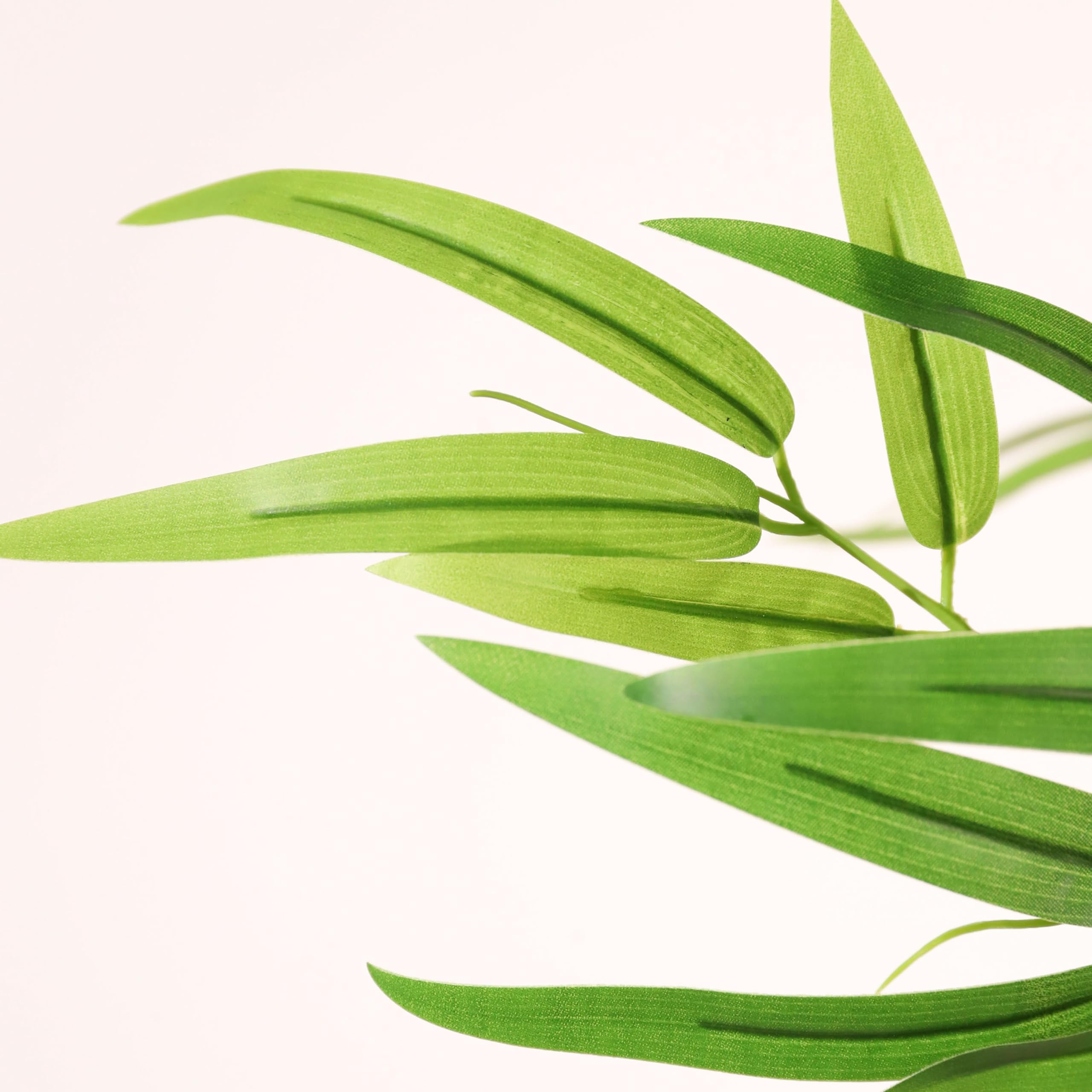 Planta Artificial | Bambú Artificial 180 cm, Verde, Tronco Natural | Ideal para Salón, Oficina y Recibidor