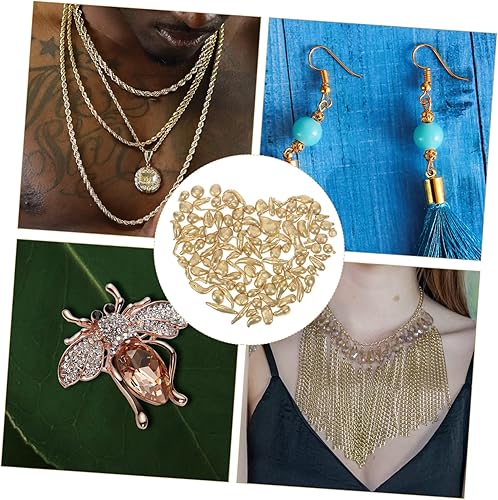 Miniatura 9 de EXCEART Paquete de 2 paquetes de partículas de latón para fabricación de joyas para adultos, kit de fusión de oro, herramientas de joyería, kit de