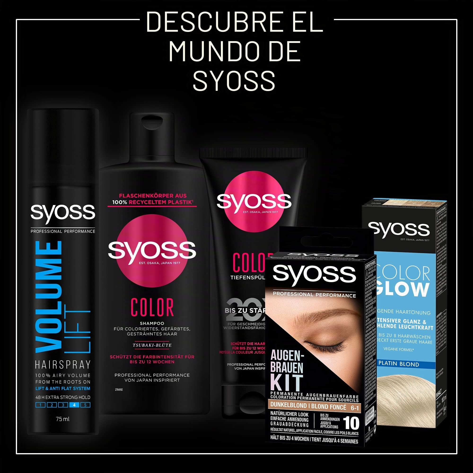 syoss pelo Spray ceramida Complex grados 5 de retención, megapotentes, 6 pack (6 x 400 ml)