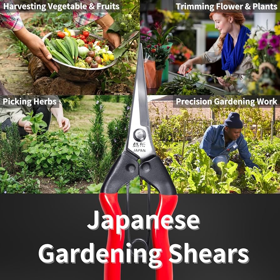 Amazon.com : RANSHOU Japanese Garden Shears 7.2