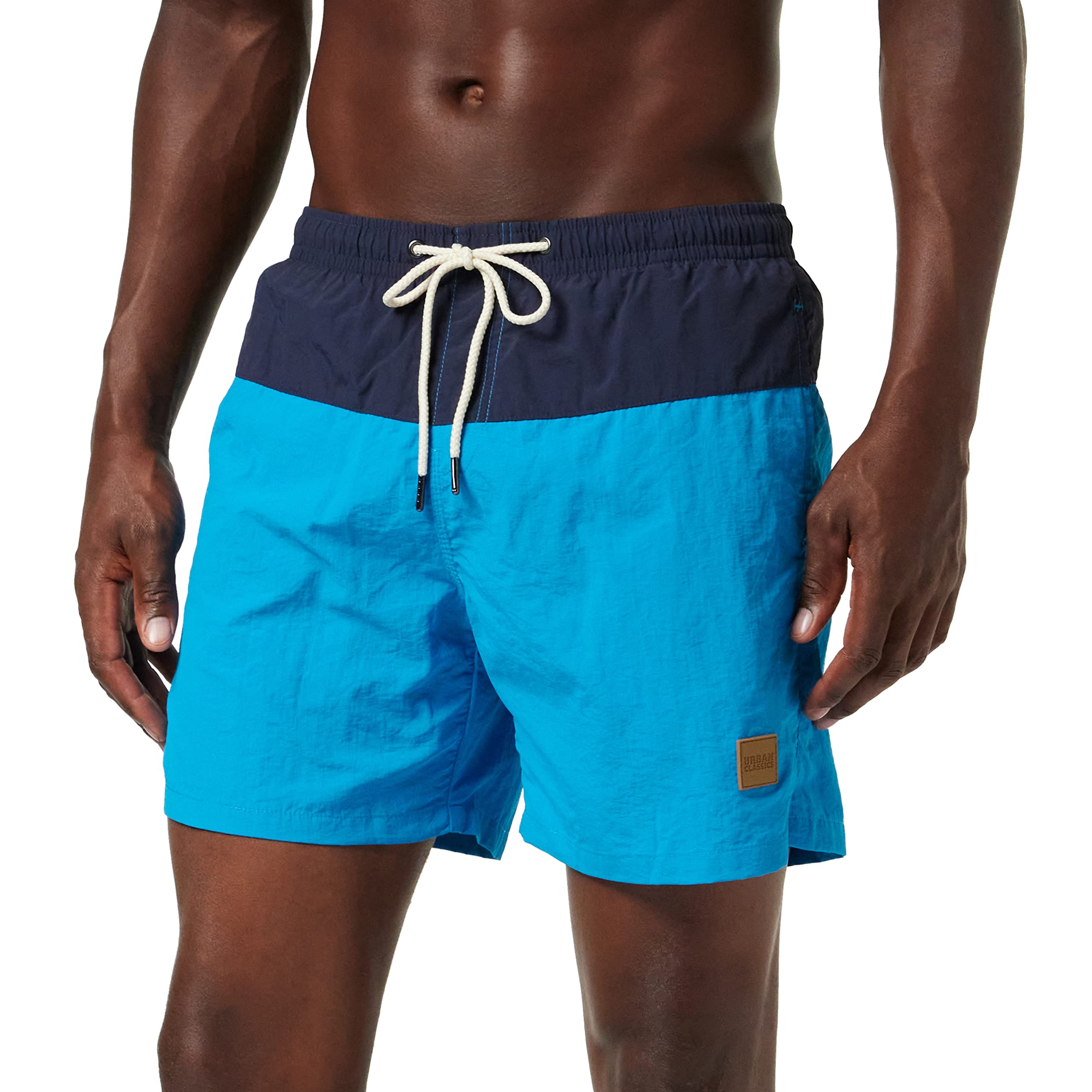 Urban Classics Bañador para Hombre Estilo Moderno, Bermudas Cortos, Shorts de Baño para Natación de Secado Rápido adapto para las Vacaciones, Tallas XS-5XL