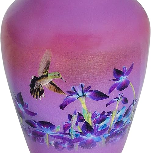 Miniatura 7 de Pequeña urna de cremación de recuerdo con estuche de terciopelo, elige entre colores únicos, mini token de metal para compartir cenizas humanas o