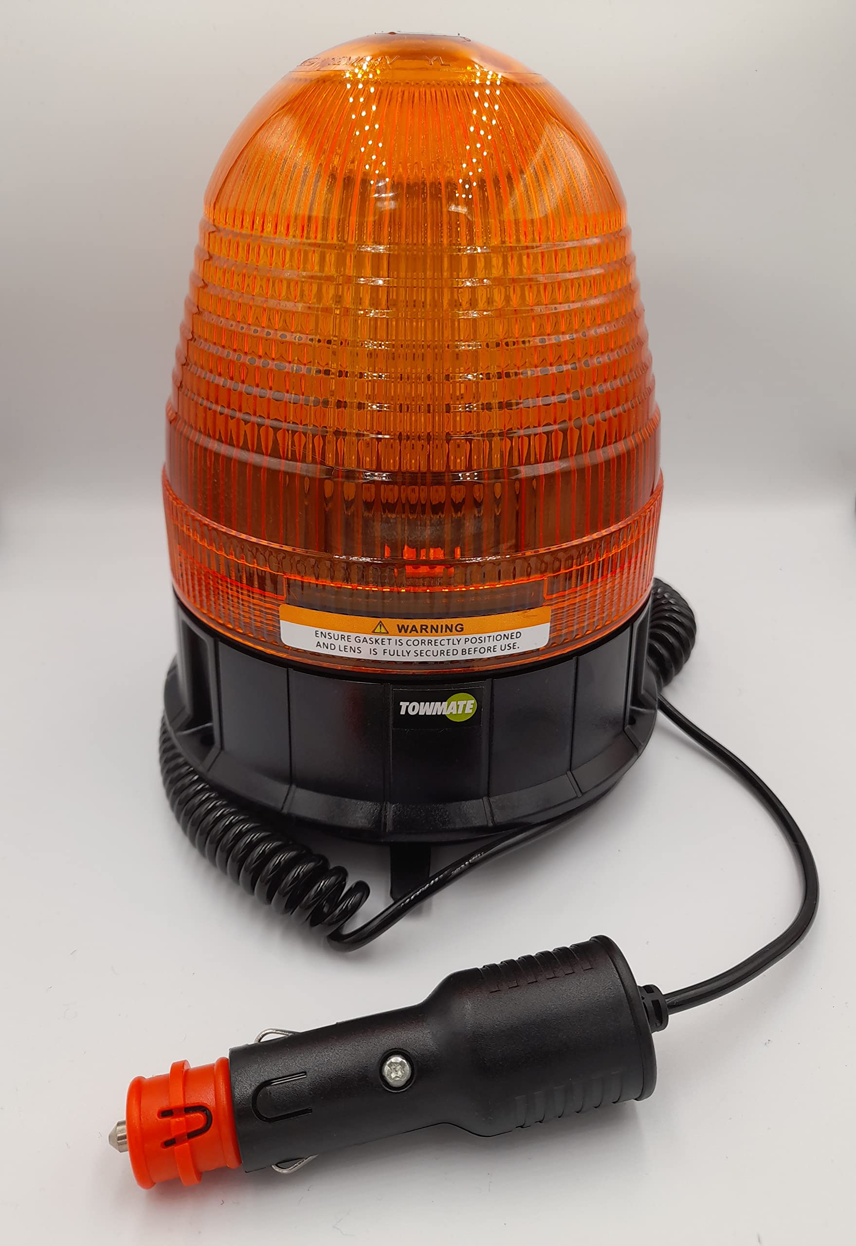 ATE TOWMATE LEDBEACON 12/24V LED MAGNETIC/3 BOLT BEACON FOR MACHINERY, BUILDINGS AND SLOW MOVING VEHICLES ETC