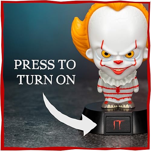 Miniatura 3 de Pennywise - Icono coleccionable basado en la novela de Stephen King ideal Night Dormitorios de niños, oficina y hogar, productos de iluminación de