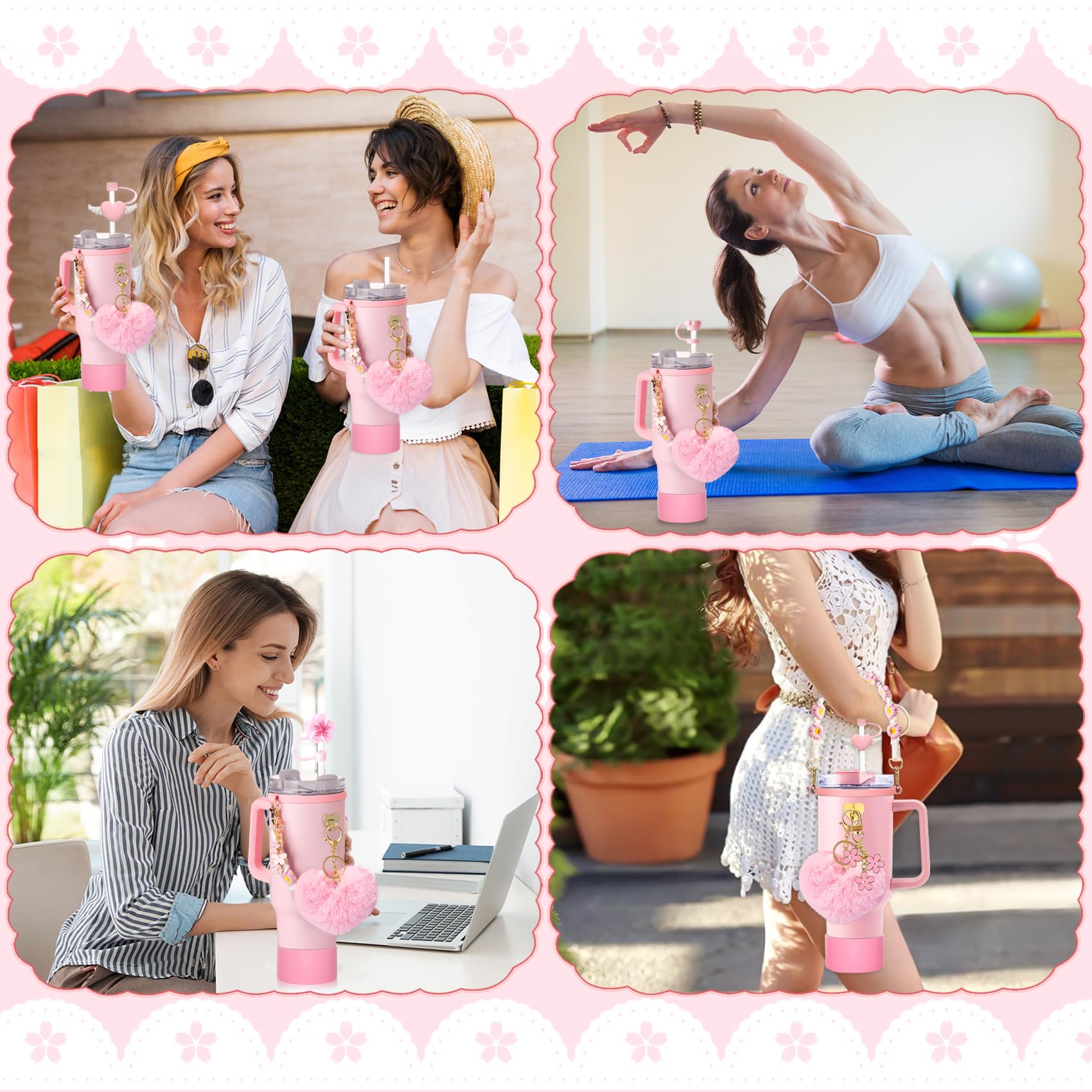Stanley Cup - Accessori per bicchieri 1,2 l, 12 pezzi Stanley