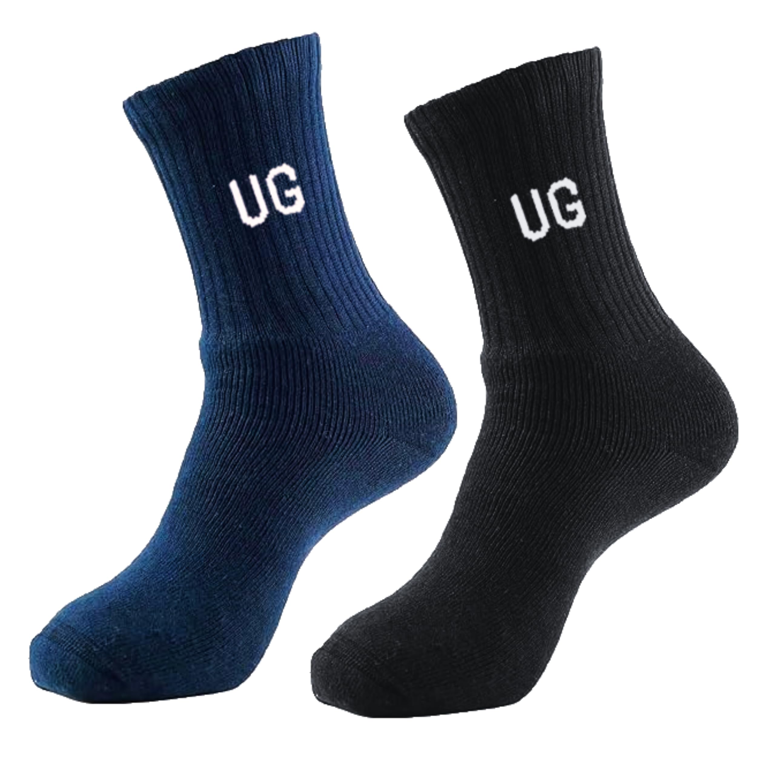 Ultimate Goal Sports Combo Cotton Socks for Men | Sports Socks for Men | Full Length Socks | Breathable Odour Free| Anti-Bacterial Socks | Full Non Terry Socks (Pack of 2)-image-13