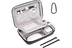 MOSISO Case Accessories Compatible with MacBook Power Adapter, Magic Mouse & Pencil