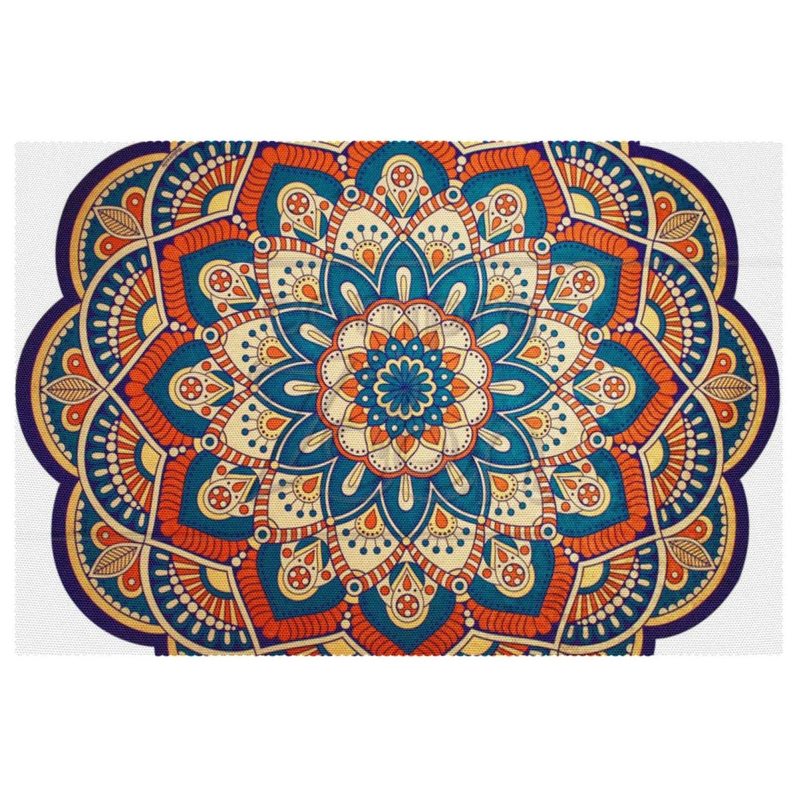 Sets de table mandala antidérapants et thermorésistants Hipple x6