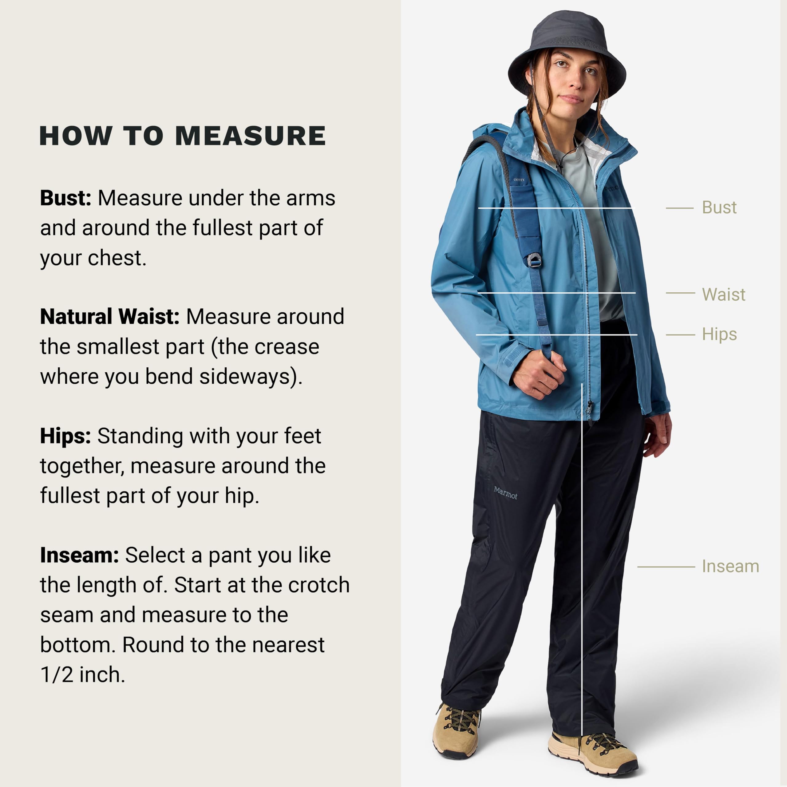 Marmot Damen wasserdichte Hose, atmungsaktive Überziehhose, leichte Regenhose, Winddichte Trekkinghose, ideal für Wandern Wm's Precip Evo Full Zip Pant