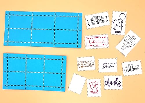 Miniatura 9 de Alinacutle Corte de metal troquelado fondo cuadrado muere para álbum de recortes Papel Artesanía Álbum Plantilla de tarjeta hecha a mano