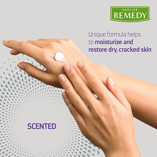 Miniatura 3 de Medline Remedy Specialized Skin Cream, perfumada, fórmula hidratante avanzada para piel seca, paquete de 0.14 oz, paquete de 144