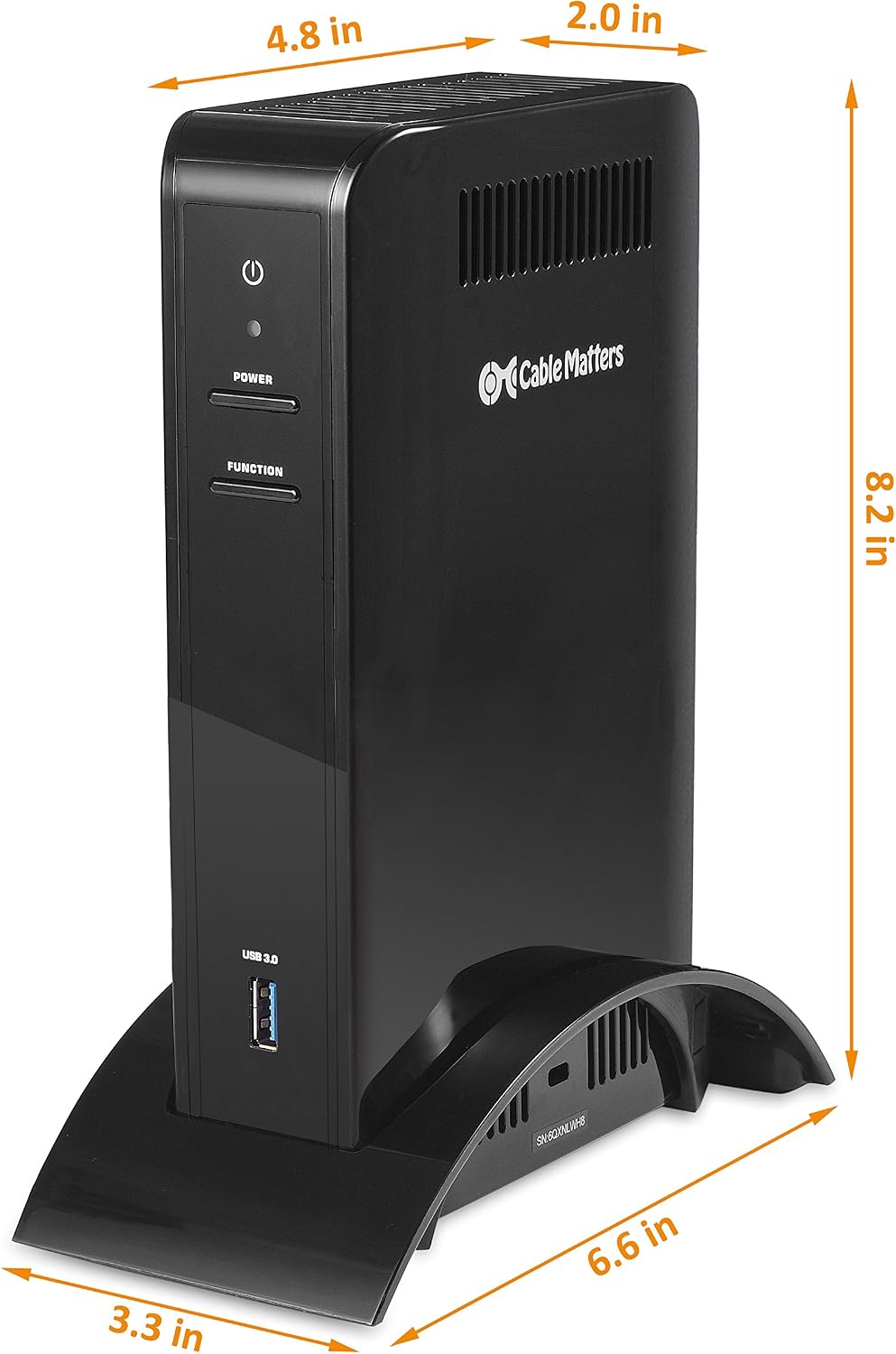 [Intel Certified] Cable Matters WiGig Tri-Band Wireless Docking Station image 2