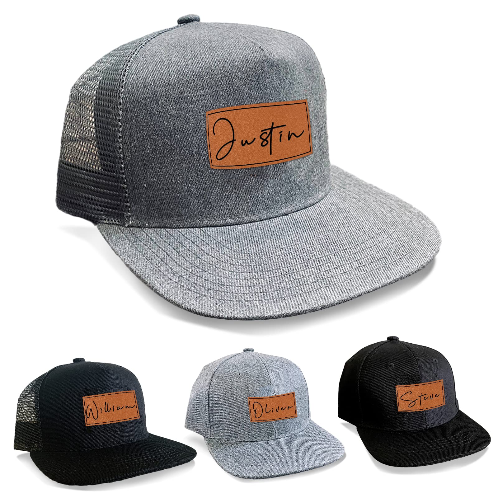 Personalized Name Hat, Custom Toddler Cap Custom Ball Cap Infant Hat Outdoor Sport for Child Kids Adults