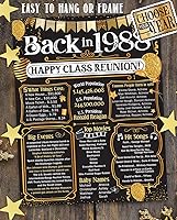 Vista 217 de Lone Star Art 66ª Reunión de Graduados (Sesenta y seis) Decoración en Oro - Recordando El Año - Clase de 1959 - Póster Sin Marco de 11x14 - Globos