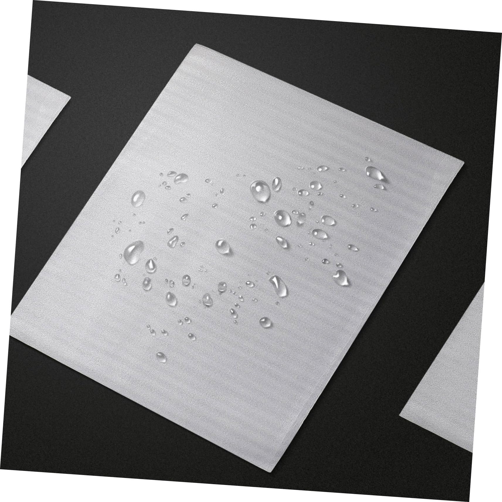 GRIRIW 100pcs Cushion Pouches Moving Foam Wrap Pouches Cushion Foam for Packing Cup Pouches Packing Boxes for Dishes Packing Cushion Dish Packing Supplies for Moving Cushioning Foam White