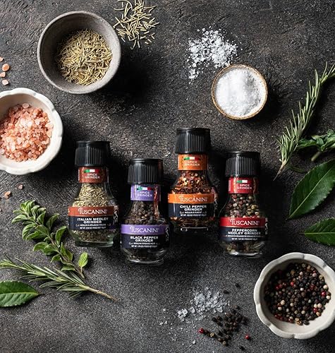 Miniatura 2 de Tuscanini Molinillo de especias italiano de primera calidad, 56 onzas  Condimento italiano recién molido  Producto de Italia