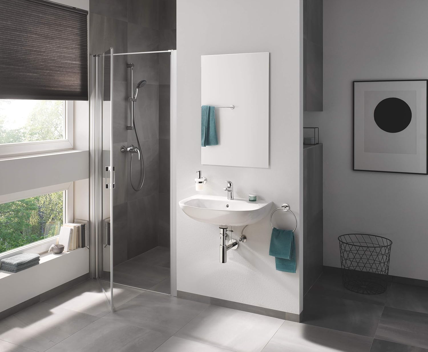 GROHE Start Curve 23765000 Single-Lever Washbasin Mixer Tap with Grohe Starlight Surface, S Size, Chrome