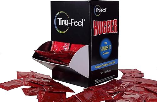 Miniatura 2 de Tru-Feel Hugger - Condones de látex The Slimmer Fit a granel 144 unidades