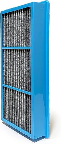 Miniatura 2 de Nispira Filtro de carbón activado True HEPA + infundido compatible con el purificador de aire Holmes AER1 HAPF30AT elimina el humo, 1.2 x 10 x 4.6