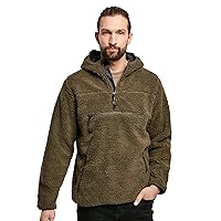 Brandit Teddyfleece Worker Pullover, Uomo