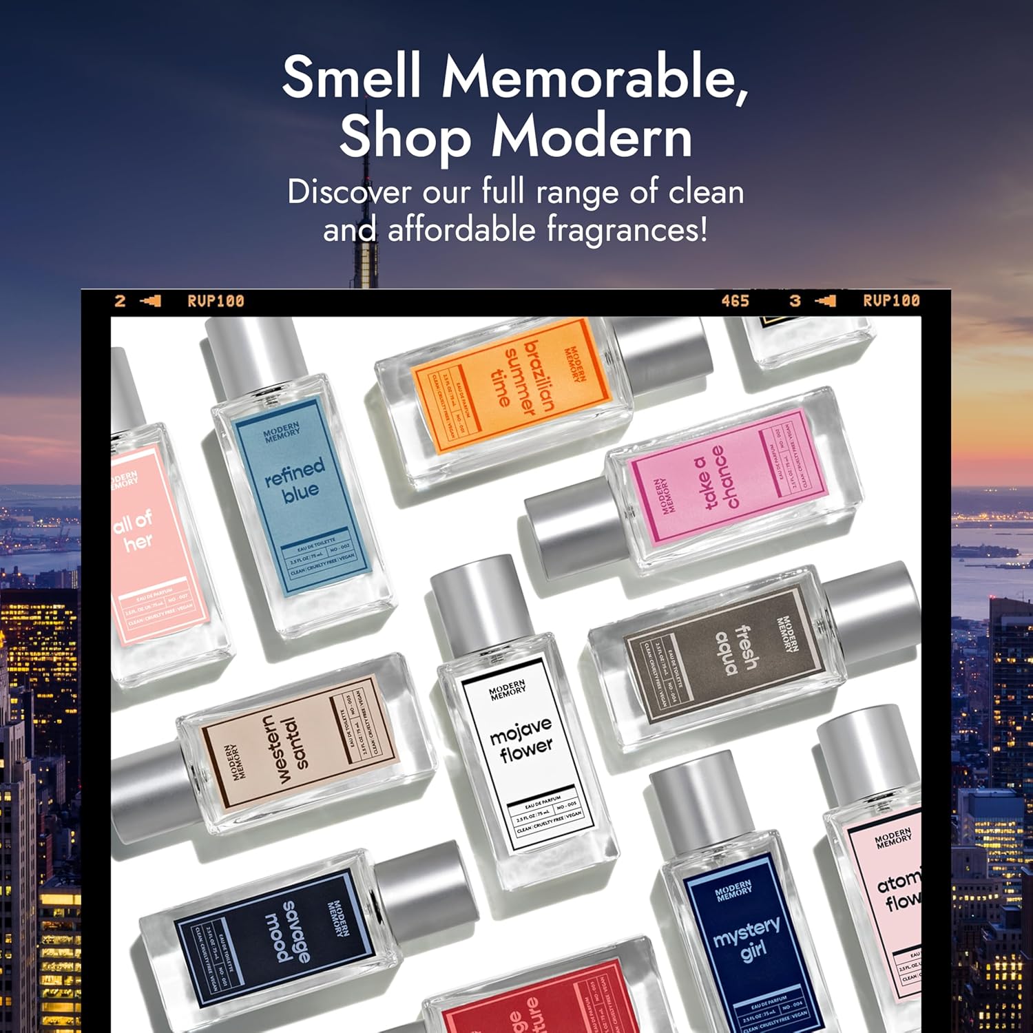 Modern Memory Savage Mood Eau de Toilette for Men, 2.5 fl oz - Notes of Bergamot, Wild Lavender & Dark Patchouli - Image 7