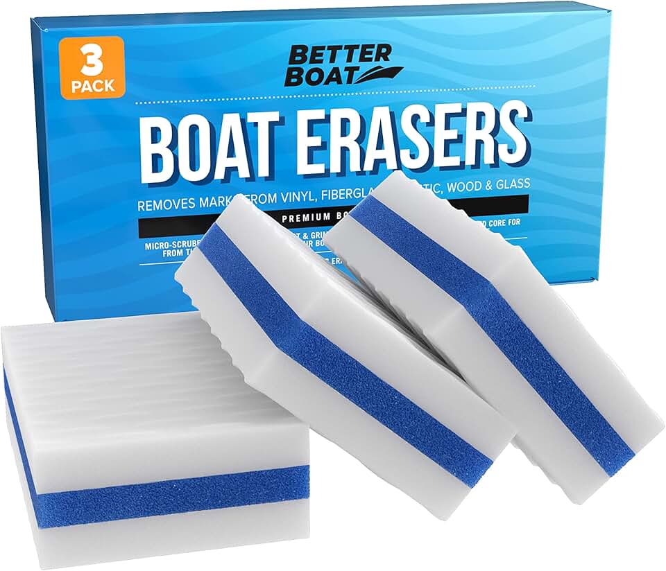 Boat cleaning eraser sponge
