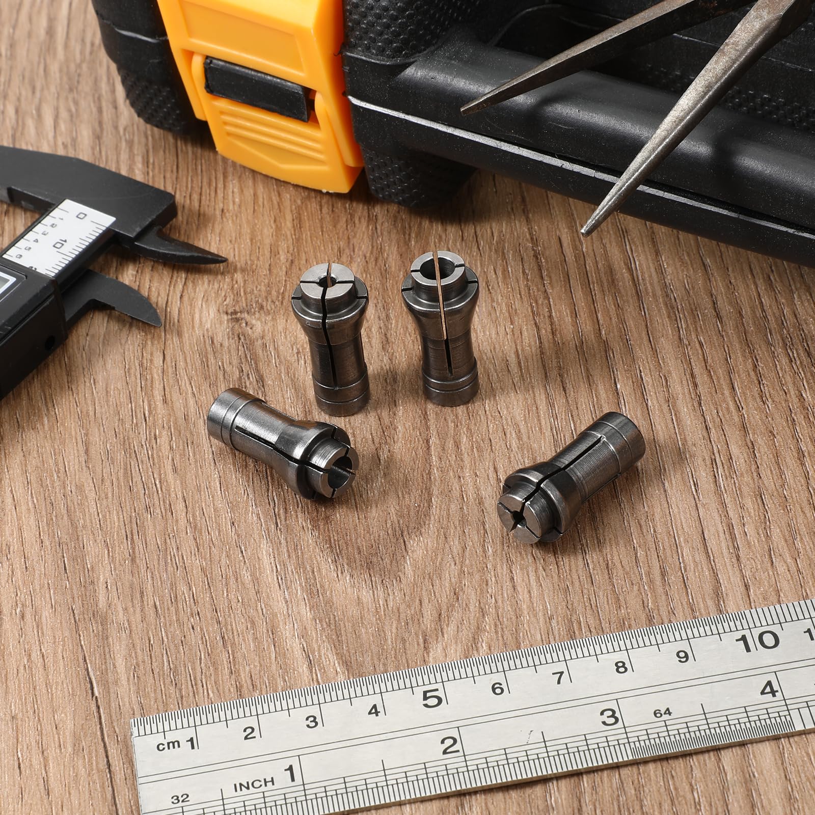 Die Grinder Collets - 1/4" & 1/8" Adapters -6 Die Grinder Collets - 1/4" & 1/8" Adapters -6