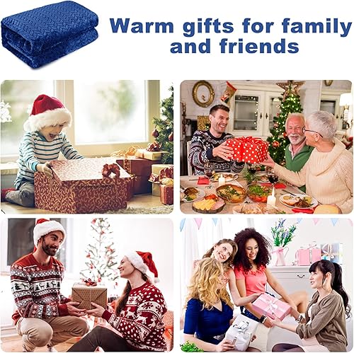 Miniatura 6 de Manta de gran tamaño King de 10 x 10 pies (120 x 120 pulgadas), manta gigante de forro polar de franela enorme, manta suave para sofá, cama, sofá,