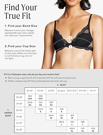 Pepper Bra for AAB Cups | Lightly Lined Underwire Bra for Women with Scalloped Lace Overlay and Body Hugging Fit