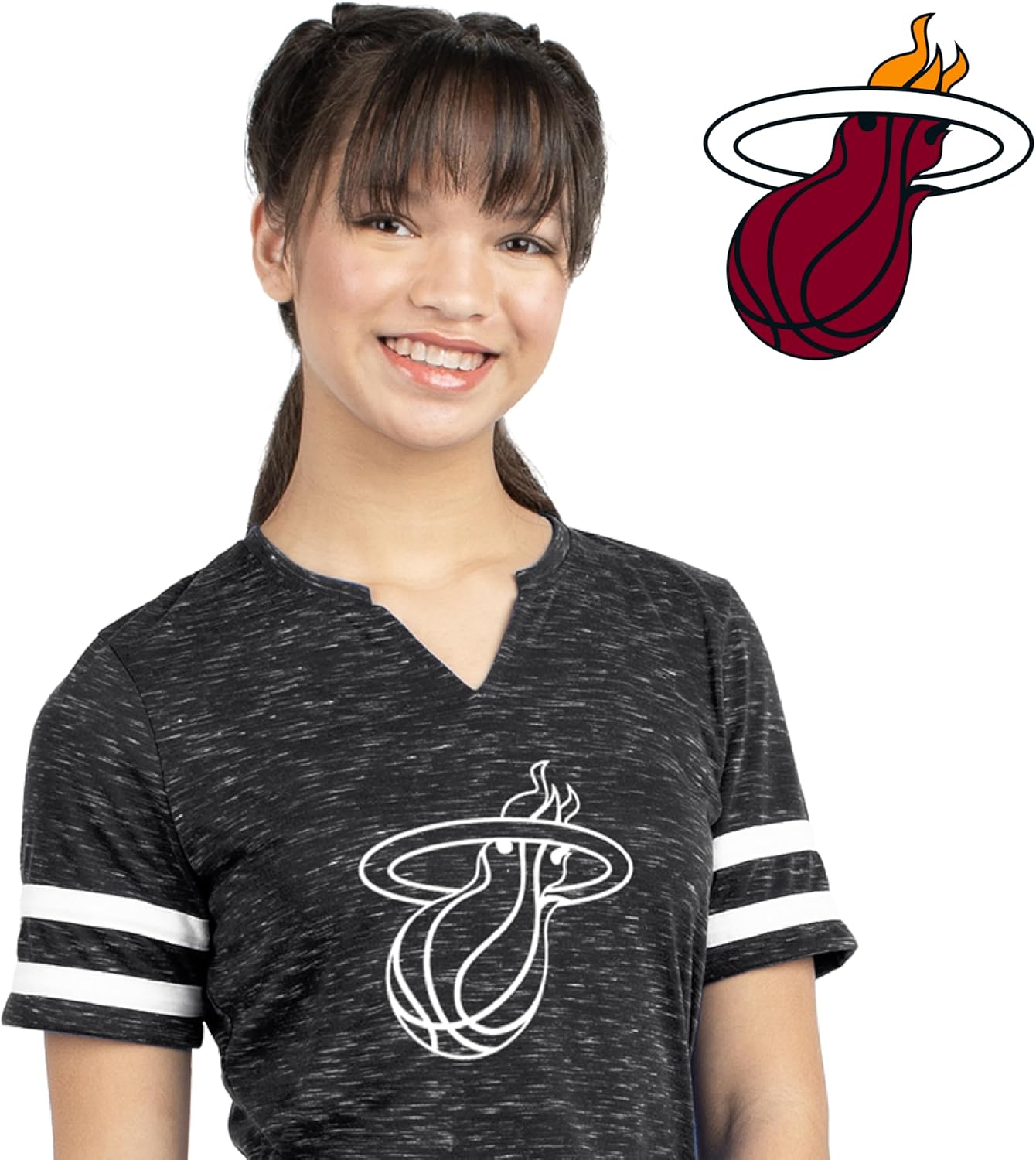 Holloway NBA Women's Tee - Lightweight Basketball Shirt, Athletic Top for Sports & Casual Wear